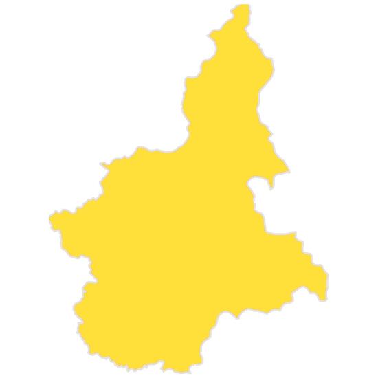 Zona gialla per il piemonte e aggiornamento contagi covid-19