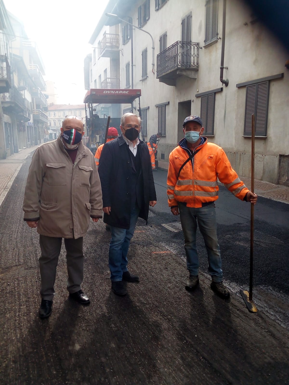 Termine del cantiere a cigliano