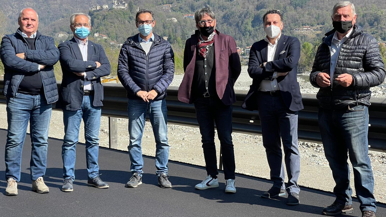 PROSSIMA LA RIAPERTURA DELLA SP 105v CREVOLA-DOCCIO