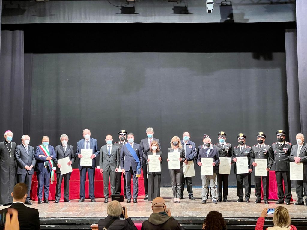 Cerimonia di consegna dei diplomi dell'ordine al merito della repubblica italiana