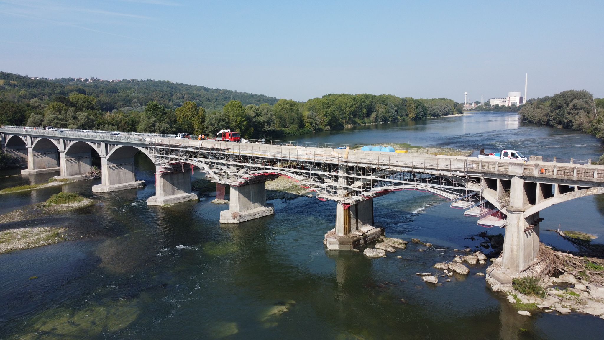 Ponte po: procedono i lavori