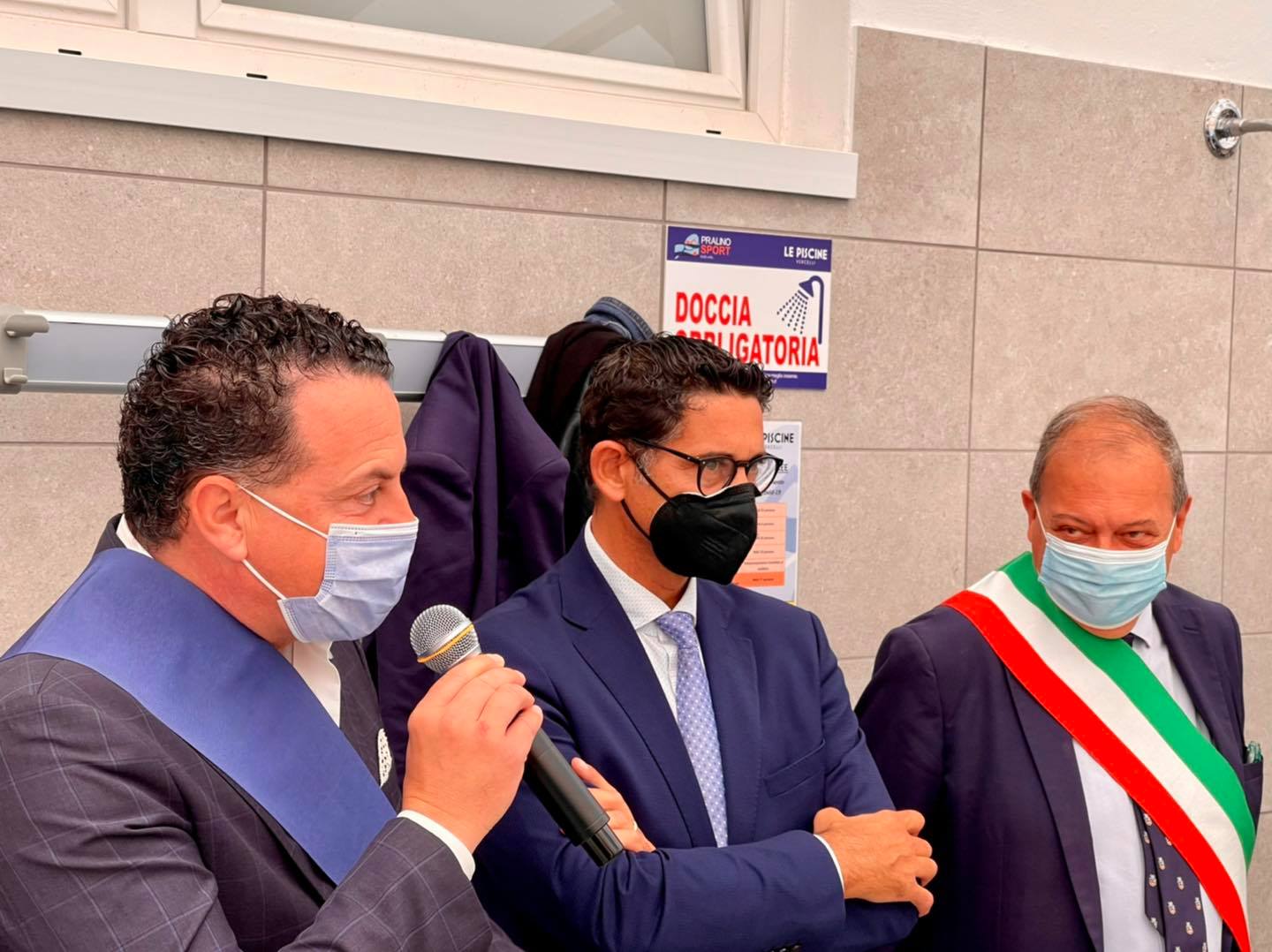 Inaugurazione le piscine di vercelli